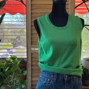 Charter Club Vibrant Green Tank Top